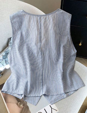 Top SHEIN CURVE, albastru