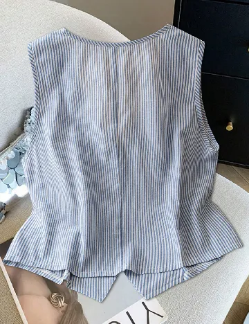 Top SHEIN CURVE, albastru