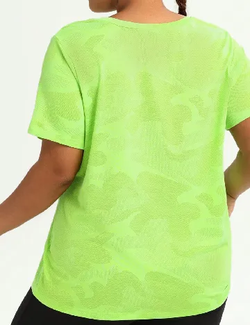 Tricou SHEIN CURVE, verde