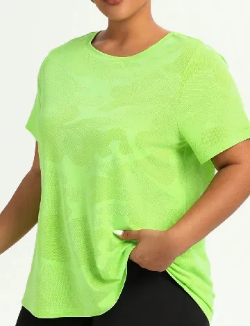 Tricou SHEIN CURVE, verde