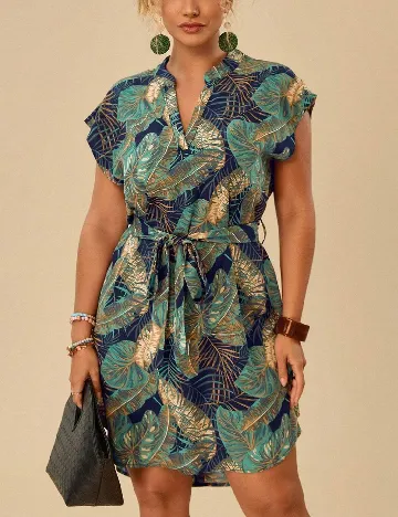 Rochie scurta SHEIN CURVE, mix culori