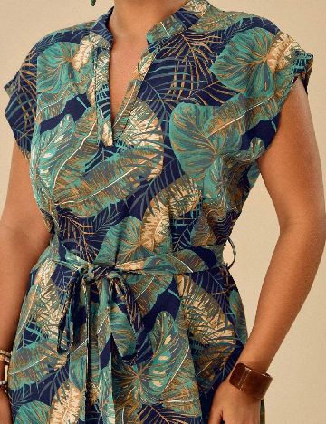 Rochie scurta SHEIN CURVE, mix culori