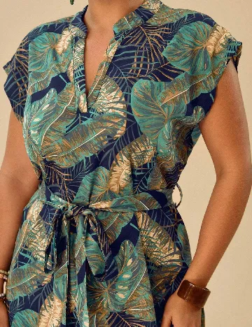 Rochie scurta SHEIN CURVE, mix culori