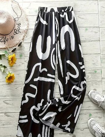 Pantaloni SHEIN, negru