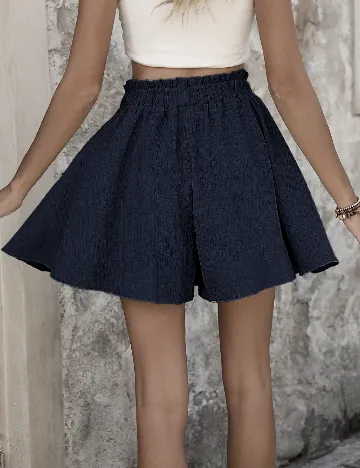 Pantaloni scurti SHEIN, bleumarin