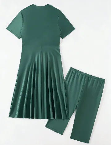 Costum de baie SHEIN, verde