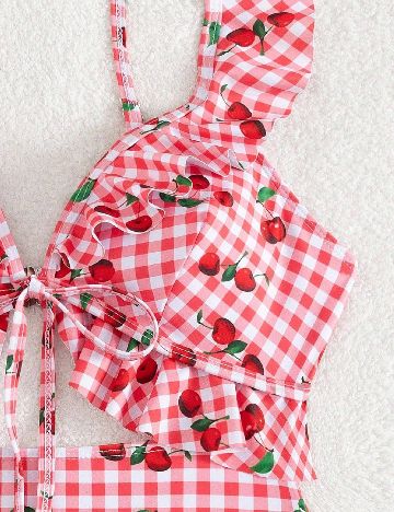 Costum de baie SHEIN, mix culori