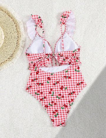 Costum de baie SHEIN, mix culori