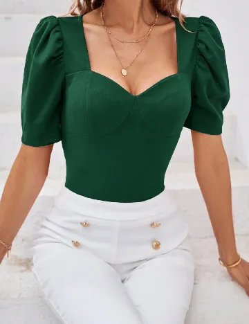Bluza SHEIN, verde