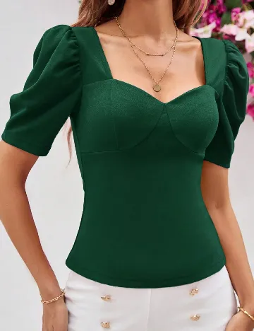 Bluza SHEIN, verde