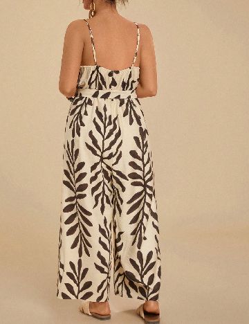 Salopeta SHEIN CURVE, crem