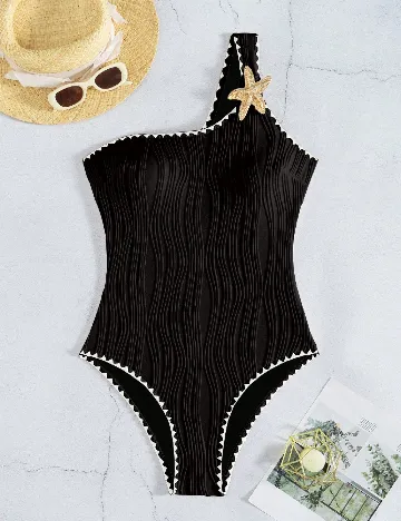 Costum de baie SHEIN, negru