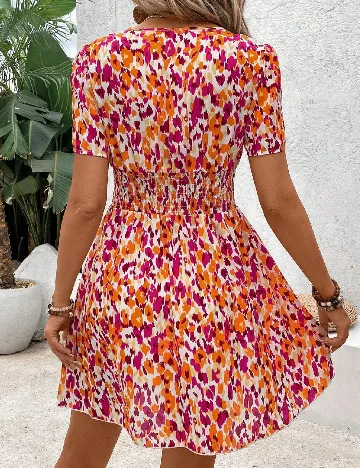 Rochie scurta SHEIN, mix culori