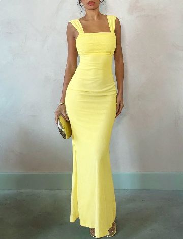 Rochie lunga SHEIN, galben