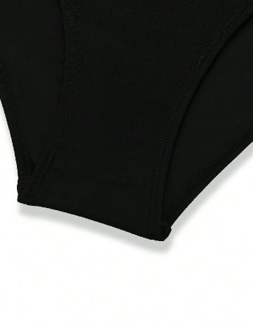 Costum de baie SHEIN, negru