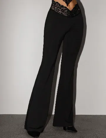 Pantaloni SHEIN, negru