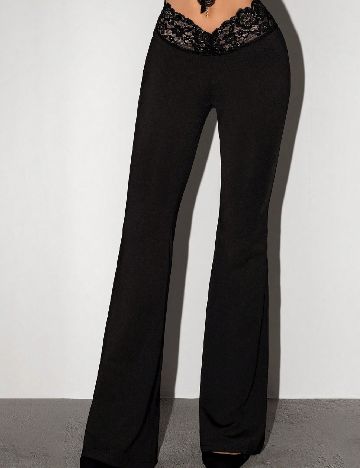 Pantaloni SHEIN, negru
