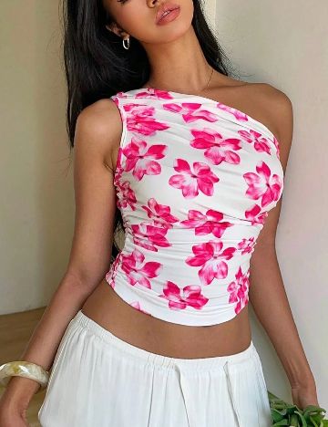 Top SHEIN, floral