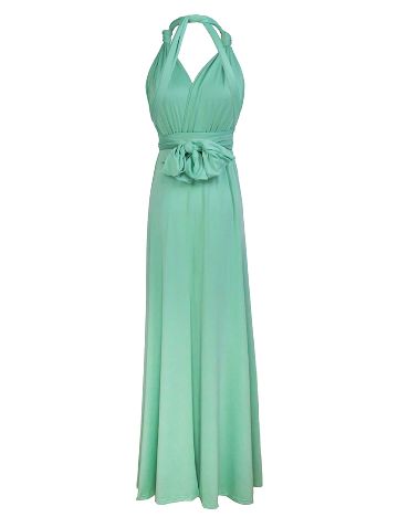 Rochie lunga SHEIN, verde
