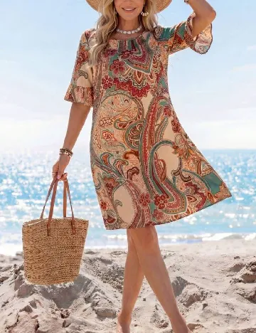 Rochie scurta Emery Rose, mix culori