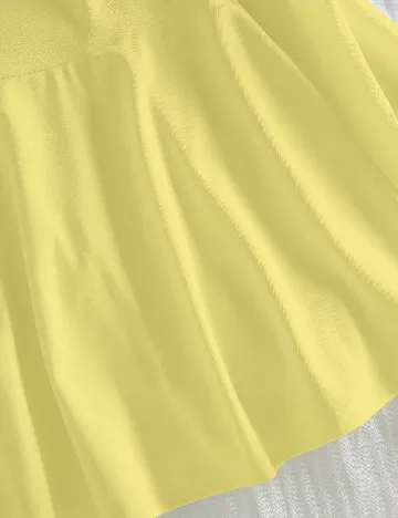 Rochie scurta SHEIN, galben
