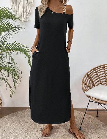 Rochie lunga SHEIN, negru