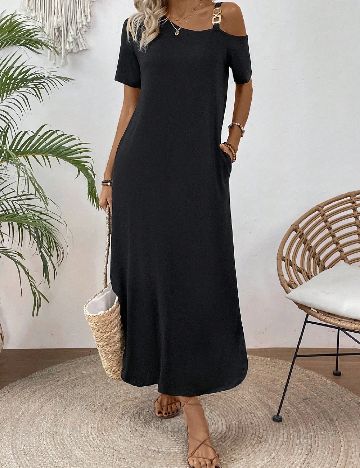 Rochie lunga SHEIN, negru