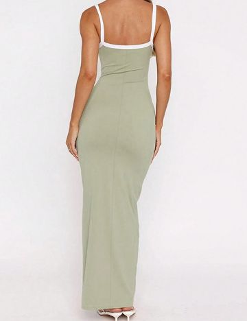 Rochie lunga SHEIN, verde