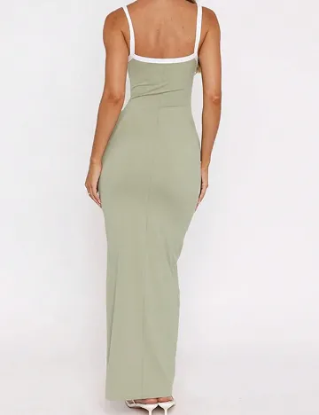 Rochie lunga SHEIN, verde