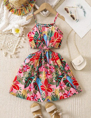 Rochie Shein Kids, mix culori