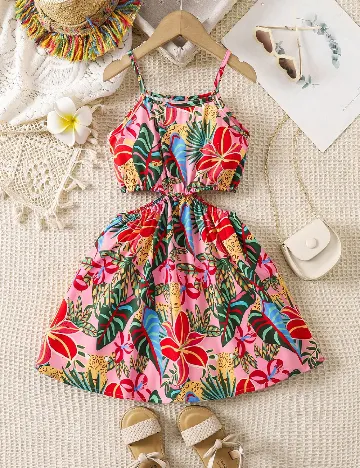 Rochie Shein Kids, mix culori