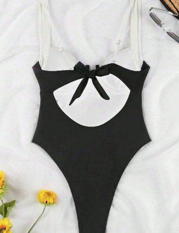 Costum de baie SHEIN, negru