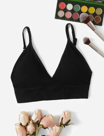 Bustiera SHEIN, negru