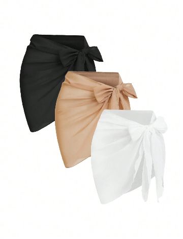 Set Fuste 3 bucati SHEIN, mix culori