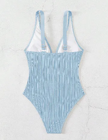 Costum de baie SHEIN, albastru