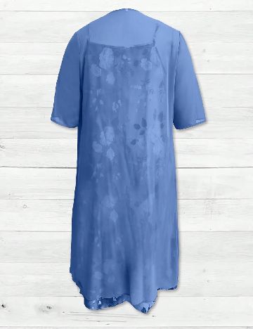 Rochie lunga SHEIN CURVE, albastru