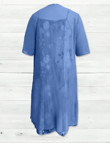 Rochie lunga SHEIN CURVE, albastru