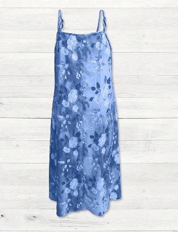 Rochie lunga SHEIN CURVE, albastru