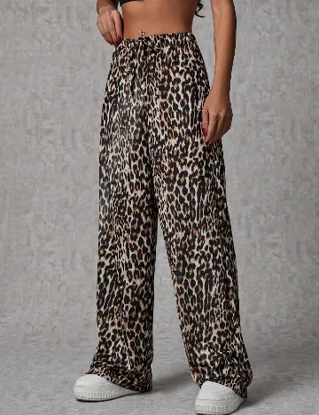 Pantaloni SHEIN, animal print