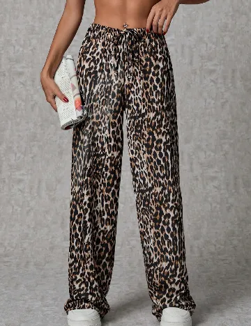 Pantaloni SHEIN, animal print