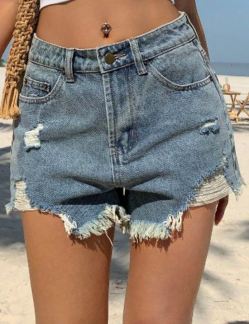 Pantaloni scurti Dazy, albastru