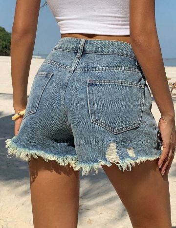 Pantaloni scurti Dazy, albastru