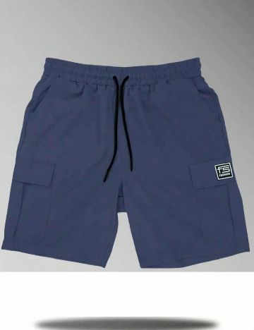 Pantaloni scurti SHEIN, albastru