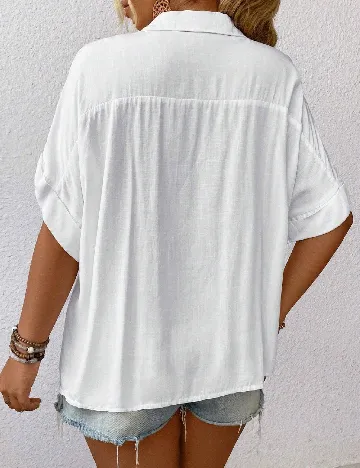 Camasa SHEIN CURVE, alb