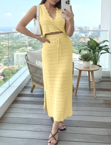 Compleu SHEIN, galben