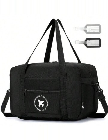 Geanta de transport SHEIN, negru