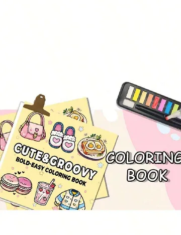 Carte de colorat SHEIN, mix culori