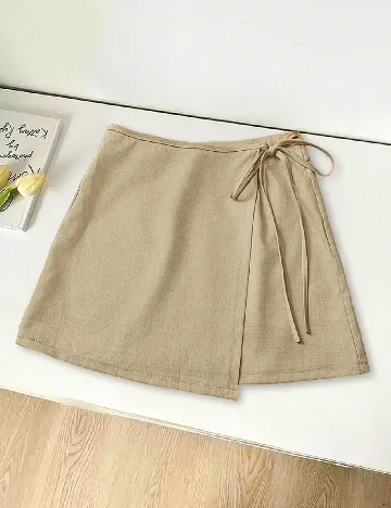 Fusta pantalon SHEIN, bej