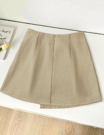 Fusta pantalon SHEIN, bej