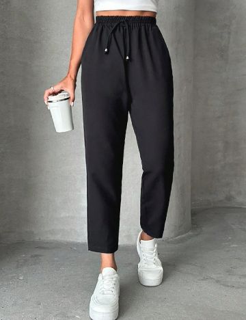 Pantaloni SHEIN, negru
